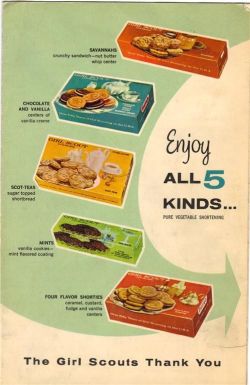 retrogasm:  1960s Girl Scout cookies