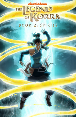 bryankonietzko:  I am excited to share with you the art for our official San Diego Comic-Con 2013 Korra Book 2: Spirits poster, which will be a free giveaway at the Nickelodeon booth. Thanks to Ryu Ki-Hyun for the beautiful drawing, which I colored,