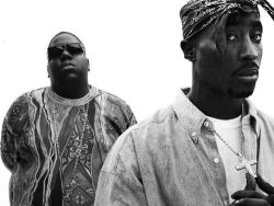 i-luv-hiphop:  Biggie &amp; Tupac. Join—&gt; Nightlife Events Guide @ www.nightlinx.com 