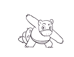 padnote:  Did a little animation of Mega Slowbro 