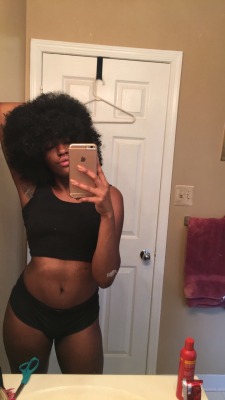 uhohnova:  I’m ji feeling myself but I’m excited to get my ass back to running track… It’s been a while but I’m about to get it!!