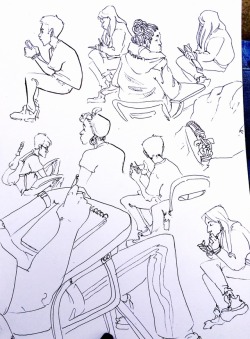 Some class observation doodles