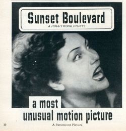 antipahtico:  Gloria Swanson ~ Sunset Boulevard (1950) 