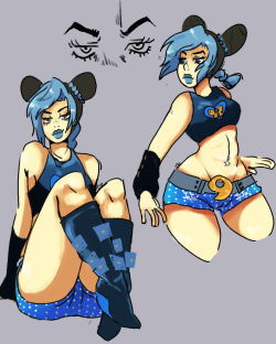 grumblesart:It’s been a while since I drew Jolyne ;v;