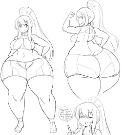 overlordzeon:  Here’s some sketch doodles of Nina with a Nanosuit. Although, I could’ve think of something better at least.   Why does it remind me of Zero Suit Samus’s alt?  This sucks..