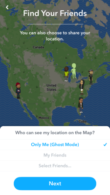 celeb-eggplants:  celeb-eggplants:  Make sure to change y'all settings with the new Snapchat feature. When you’re on front facing camera zoom out and then it will take you through options to hide your location/be in “ghost mode”. I don’t need