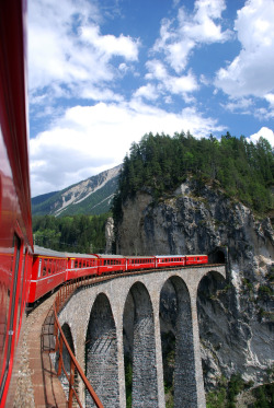 travelingcolors:  Glacier Express Route | Switzerland (by Remo Steuble)