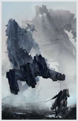creaturesfromdreams:  Shadow of the Colossus Colossus by geduliss 