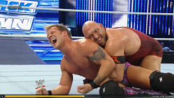 stache-stan:  ryback wants to cuddle and jericho ain’t into that