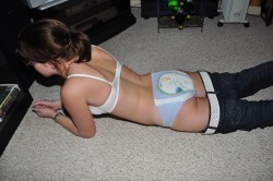 littleprincessofdiapers: ourlion47:  Some of my friends like them too. Is ok, grab her hips, pull her up and……..Then what???   