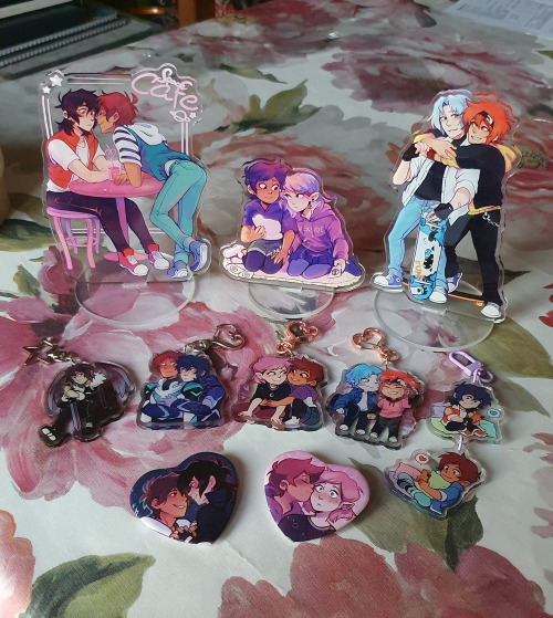 eyy quick heads up I added some new things   to the store  and also restocked + put on preorder some other   (there’s also some more not pictured here)!   c:  ✨ shop here!   ✨  everything on preorder will be ordered within next week, keep in mind