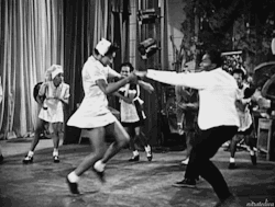 nitratediva: Whitey’s Lindy Hoppers, choreographed by Frankie Manning, in Hellzapoppin’ (1941).