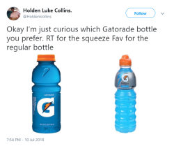 littlelorileopard: noctureon:  cthulhulel:  teenagerposts: fresh from the gators nip gatorade is cancelled since yall can’t behave.  learning to read was a mistake   I think of this post every time I drink Gatorade.  
