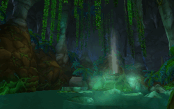 travellerofazeroth:  Cavern of Mists in the Wailing Caverns, Northern Barrens. Kalimdor