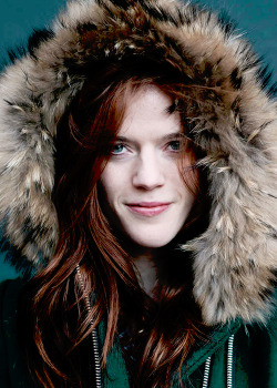 jonsnows: Rose Leslie Photographed by Sophia Evans for The Guardian {January 2015}
