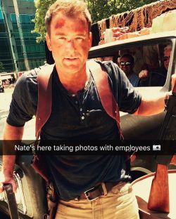 irobstar:  Man, that Nathan Drake Cosplay looks good 😍😍 #Nerdlove #Gaymer #Cosplay #Videogames #PS4 #Uncharted4 #Uncharted #NathanDrake #PlayStation #Hottie
