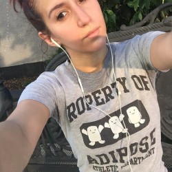 I wore the best possible shirt for running today. #10yearsofnewwho #nofilter #nomakeup #allthesweat #goldenhour #imgonnagocollapseonthefloornow