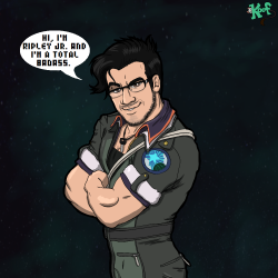 spookoofins:  markiplier made a request in this video  &ldquo;Someone draw me as Ripley Jr., but with just my normal huuuuge bulging muscles. Just everywhere!”  Ask and thou shalt receive.
