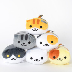 pastel-cutie:  Neko Atsume Mascots Shop here ♥ Coupon Code: PastelCutie09 for 10% off &lt;3 
