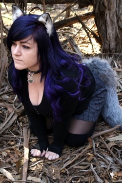 puppyaesthetic:  Hallo its me teh good wolf pup   I am completely in love with that hair @puppyaesthetic