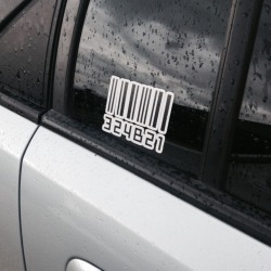 cosima-324b21-niehaus:  Through rain hail and shine (and a few car washes) my Cosima sticker has managed to stay put!