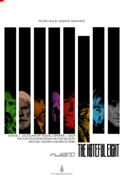 fuckyeahmovieposters:  The Hateful Eight by Like a Monkey Art