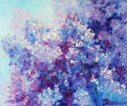 abstract-dimension: &quot;Lilac cloud “ (by Catherine Ilyushkina)