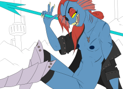 redacted-trash:  @undertaildFigured I’d show what I’ve gotten so far :3WIP!  LOVELY AS HELL DUDE!!!