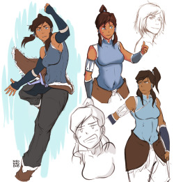 nikoniko808:  found some korra stuff I never posted from last year wow wow patreon | commissions | instagram 