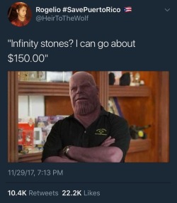 andydwyeer: ”I’m Thanos the Dark Lord and this is my pawn shop. I work here with my two daughters Gamora and Nebula, who both want to kill me. Everything in here has a story and a price. One thing I’ve learned after 21 years - you never know what
