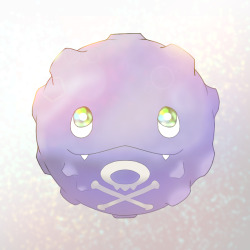 gourgeist:  Koffing &amp; Shiny Koffing by ぷらなりゃ 