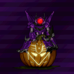 shockingly-illogical:  New spoopy Shockwave for my background. :3 