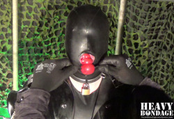 heavy-bondage:Gagged and encased in rubber…watch the video at https://thisvid.com/videos/sleepsack-a-bondage-movie-part-1/