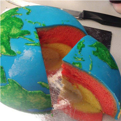 itscolossal:  Planetary Structural Layer Cakes Designed by Cakecrumbs 