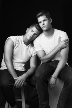 clark-hailey77:  Charlie &amp; Max CarverPhotographed by Gabriel Goldberg 