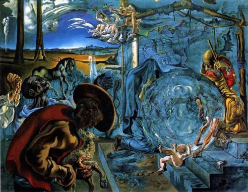 Salvador Dalí.  The Birth of a New World.  1942 Nudes &amp; Noises  