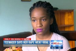 siddharthasmama:  2damnfeisty:  thoughtsofablackgirl:   Victims of sexual assault expect privacy. But 16-year-old Jada was violated all over again once explicit images from her rape surfaced on Twitter. So Jada decided to take her story public. “There’s