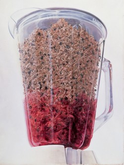 Mokato Aida, “Blender”, 2001, Acrylic on canvas 