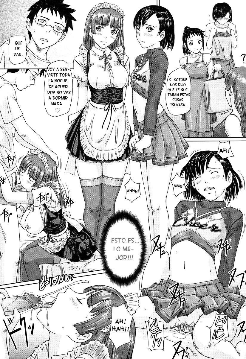 Manga Hentai - Girigiri Sisters 04