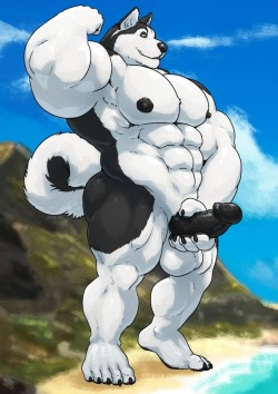 Flex Day AfternoonArtist:  Grisser    On FA    On Twitter    On TumblrCommission for Bahamut6sic6    On FA    On Twitter