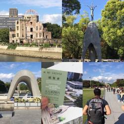 Trip around Hiroshima was pretty cool. Saw some neat stuff. #Hiroshima #SadakoSasaki #ABombDome #HiroshimaPeaceMemorialParkMuseum (at Hiroshima Peace Memorial)