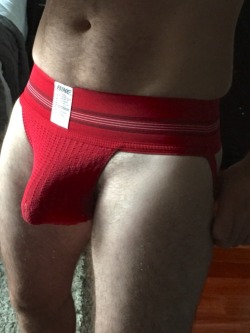 jockstrap-packages:  If you are proud of YOURpackage, send me your jockstrap bulge, sex and hard-on pics, and clips to uk.greytop@gmail.com