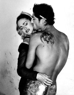 a-state-of-bliss:Madonna &amp; Tony Ward by Herb Ritts