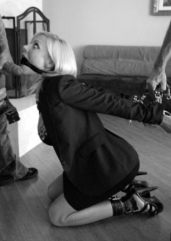 She will learn her proper place isn&rsquo;t in the board room, but under a man&rsquo;s control.  She&rsquo;s already learning that she belongs on her knees.