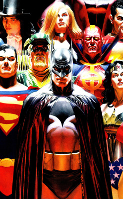 endternet:  Justice League by Alex Ross