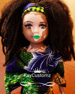 micdotcom:  An artist in Missouri is creating dolls with vitiligo and albinism to celebrate diverse beautyWhile the fashion industry is slowly opening up to models with various skin conditions — models such as Winnie Harlow, who has vitiligo, and Shaun
