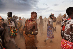   Ethiopia’s Omo Valley, by Olson and Farlow    This is just an evening dance in Duss village. There are no tourists here. They are taking advantage of what they have to make their lives more interesting—to have some fun with each other. Much of the