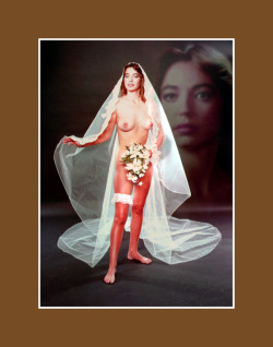 Another example of Kathy&rsquo;s nude wedding portrait. Kathy loves nudism and enjoyed doing the nude photo shoot.www.natures-hideaway.com
