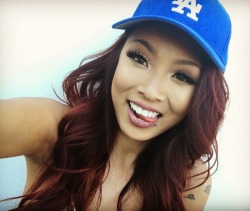 sexysportfans:  Sexy Asian Dodgers fan