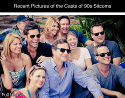tastefullyoffensive:  Recent Pictures of the Casts of 90s Sitcoms [x]Related: Floor Plans of Famous TV Apartments  &hellip;.